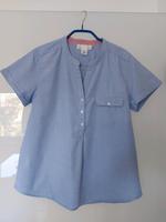 Kurzarmbluse, hellblau, Gr. 40, 100 % Baumwolle,L.O.G.G. , H&M Hessen - Bad König Vorschau