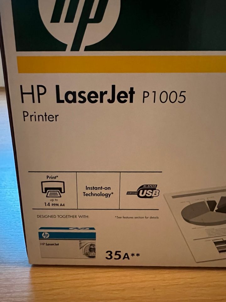 Laserdrucker HP Laserjet P1005 in Nürnberg (Mittelfr)