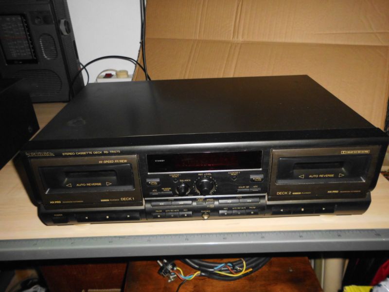 Pletina Cassette TECHNICS RS-TS575 Stereo Hi-fi Reproductor Grabador - AA+++