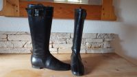 Donna Carolina Lederstiefel Gr 38 schwarz Bayern - Oberpleichfeld Vorschau