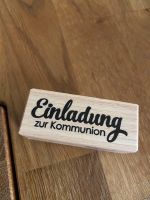 Stempel Einladung zur Kommunion Thüringen - Uder Vorschau