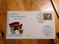 Briefmarken Festtagsumschlag 125 Jahre Deutschlandlied von 1966 Nordrhein-Westfalen - Siegen Vorschau