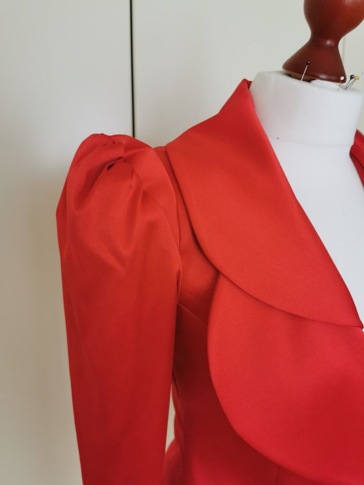 Sakko Jacke Damen Blazer rot Viktorianisch E & D Fashion in Landsberg (Lech)