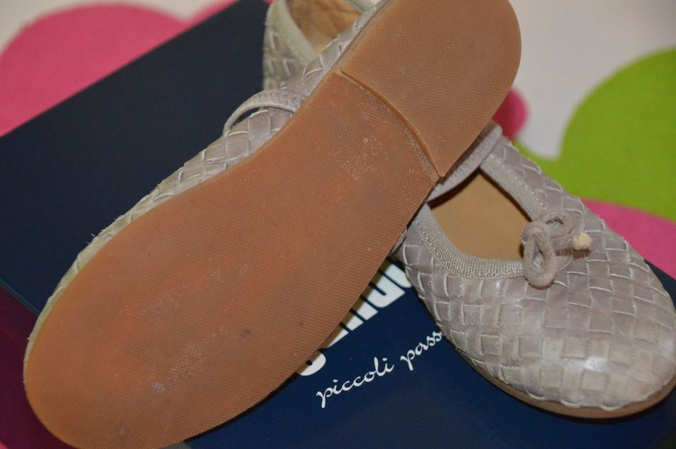 Carlo Gallucci Ballerina Luxus Schuhe Leder 31 NP119€ wNeu in Heppenheim (Bergstraße)