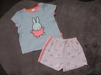Sommer Schlafanzug Miffy. Grau / weiss / neonpink Berlin - Reinickendorf Vorschau