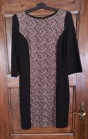 Mango Kleid Etuikleid Gr. L Schwarz Haut Spitze elastisch Nordrhein-Westfalen - Schwerte Vorschau