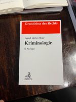 Kriminologie Buch von Meier 6. Auflage Grundrisse des Rechts Hannover - Ahlem-Badenstedt-Davenstedt Vorschau