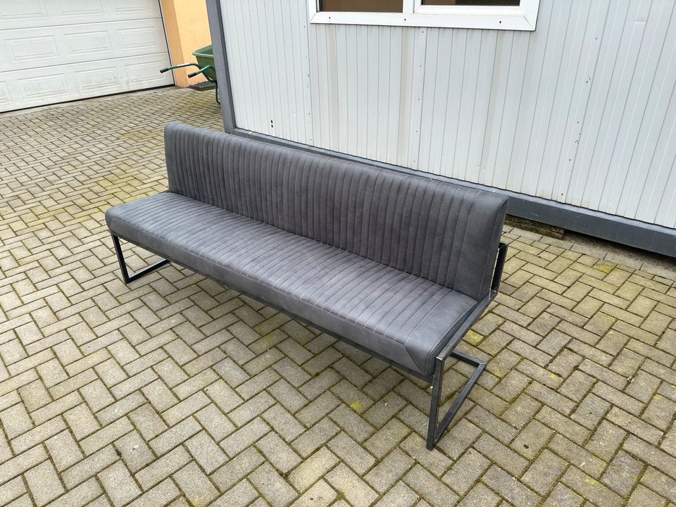 FASMAS Sitzbank Bank Esszimmer Anthracite Grau 185cm NEU in Hamburg