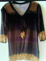 Bluse v.Street One - Shirt - Gr.36 - 3/4 Arm - lila / mais - NEU Hessen - Büdingen Vorschau