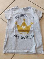 Mädchen T-Shirt Queen of my World Gr. 122 - TOP Hessen - Weilmünster Vorschau