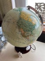 Antiker Globus mit Beleuchtung Nordrhein-Westfalen - Remscheid Vorschau