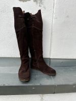 Stiefel Wildleder Overknees Gr.40 Baden-Württemberg - Heitersheim Vorschau