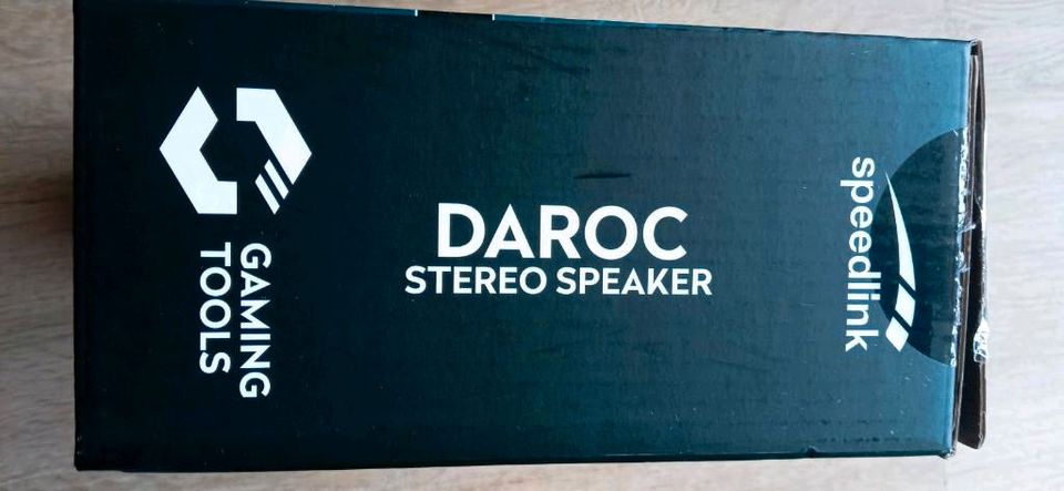 Neue Speedlink Daroc Stereo Speaker PC Lautsprecher , Farbe blau in Hamburg