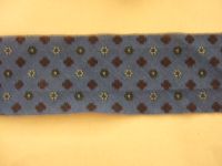 Schrägband Einfassband Baumwolle blau geblümt 4,20 m Baden-Württemberg - Mögglingen Vorschau