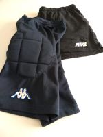 2x Sport-Shorts, Nike XXL Schwarz, Kappa gepolstert XL Blau Essen - Essen-Stadtmitte Vorschau