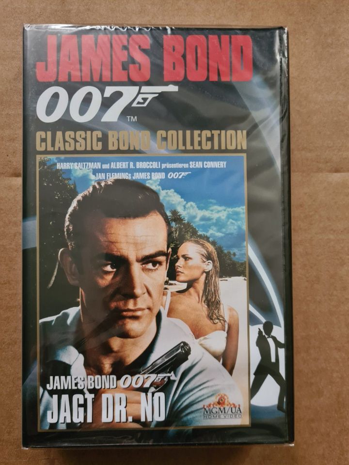 James Bond 007 - James Bond jagt Dr. No [VHS] NEU! Noch eingeschw in Gifhorn