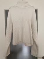 Kurzer weißer Pullover mit großen Rollkragen von H&M Niedersachsen - Burgwedel Vorschau