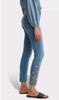 Levi's Jeans 721 W30 high rise skinny flowers 7/8 cropped Bayern - Zeitlarn Vorschau