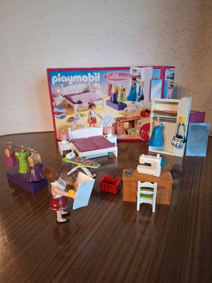 Playmobil Dollhouse 70208 Schlafzimmer Haus Bett mit OVP in Vöhringen