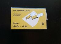 Clarinetten Blätter Do-C, Esser Solo-Gold ver. Größen je St. 7€ Baden-Württemberg - Reutlingen Vorschau