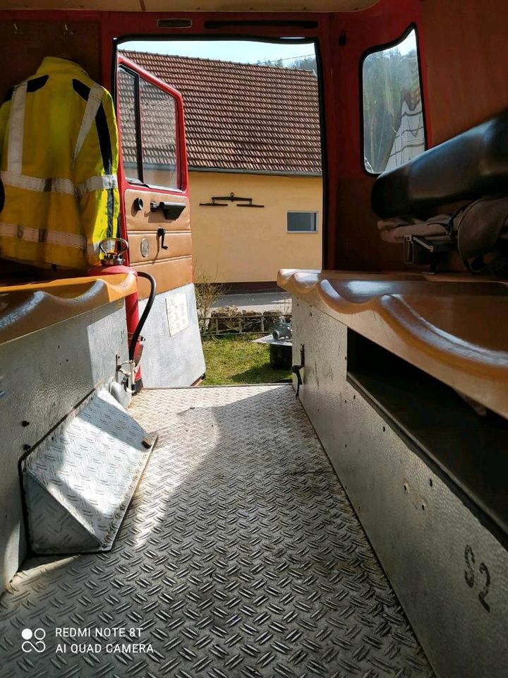 Feuerwehr Lkw Expedition in Heiligenstadt