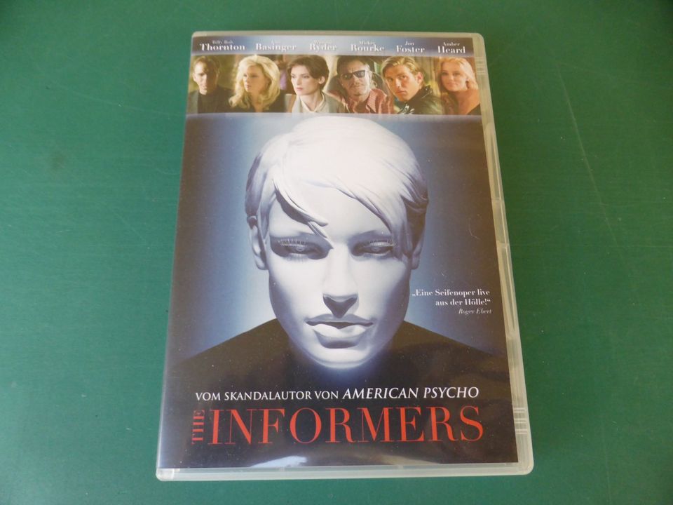 DVD  THE INFORMERS  (DVD 2011)  -  VERSAND zuzüglich € 1,95 in Bonn