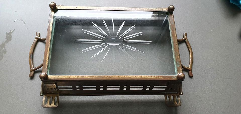 Wunderschönes Art Deco Tablett in Haan