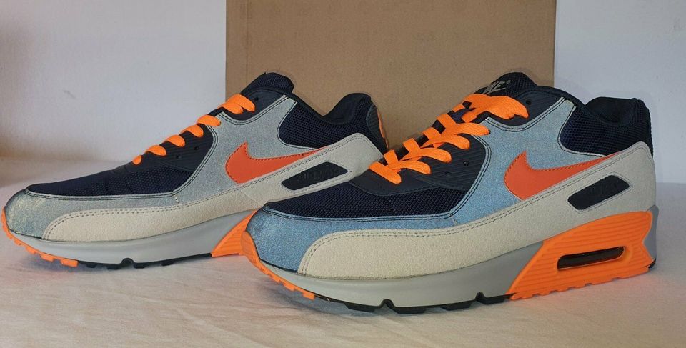 Nike Air Max 90 Hyperfuse Chicago Bears Reflect Blau Orange 46 in Schmoelln