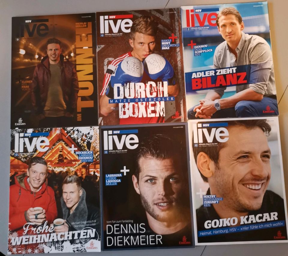 HSV LIVE MAGAZIN Stadionheft 2015/16 Ausgabe 6-11 in Bohmte