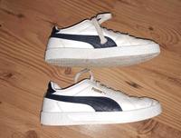 Turnschuhe, Turnschuh, Puma, weiß, blau Gr.  39 Nordrhein-Westfalen - Voerde (Niederrhein) Vorschau
