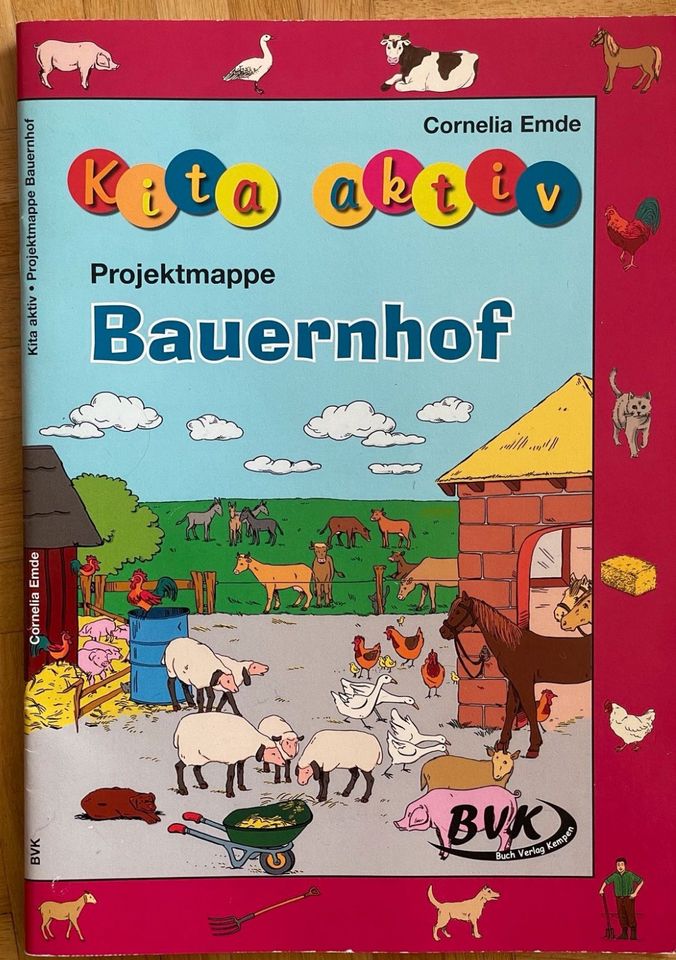 Sprachförderung mit Bildkarten Projektmappe Bauernhor BVK in Hamburg