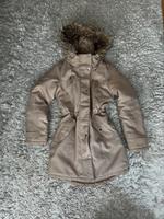 Vero Moda Winterjacke Parka Kapuze Fell beige Gr. S Bayern - Kaufbeuren Vorschau