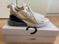 Nike Air Max 270 weiß/blau Gr. 39 Sachsen-Anhalt - Magdeburg Vorschau