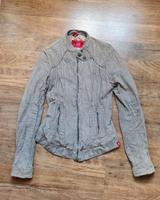 EDC by Esprit Velourslederjacke Jacke Gr S 34 36 beige grau kurz Thüringen - Arnstadt Vorschau