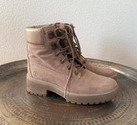 TIMBERLAND Combat Boots Stiefel 38.5(38)(39) taupe greige braun Hessen - Eschwege Vorschau