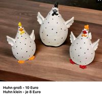 Hühner Huhn handmade deko keraflott Dekoration handbemalt diy Bayern - Küps Vorschau