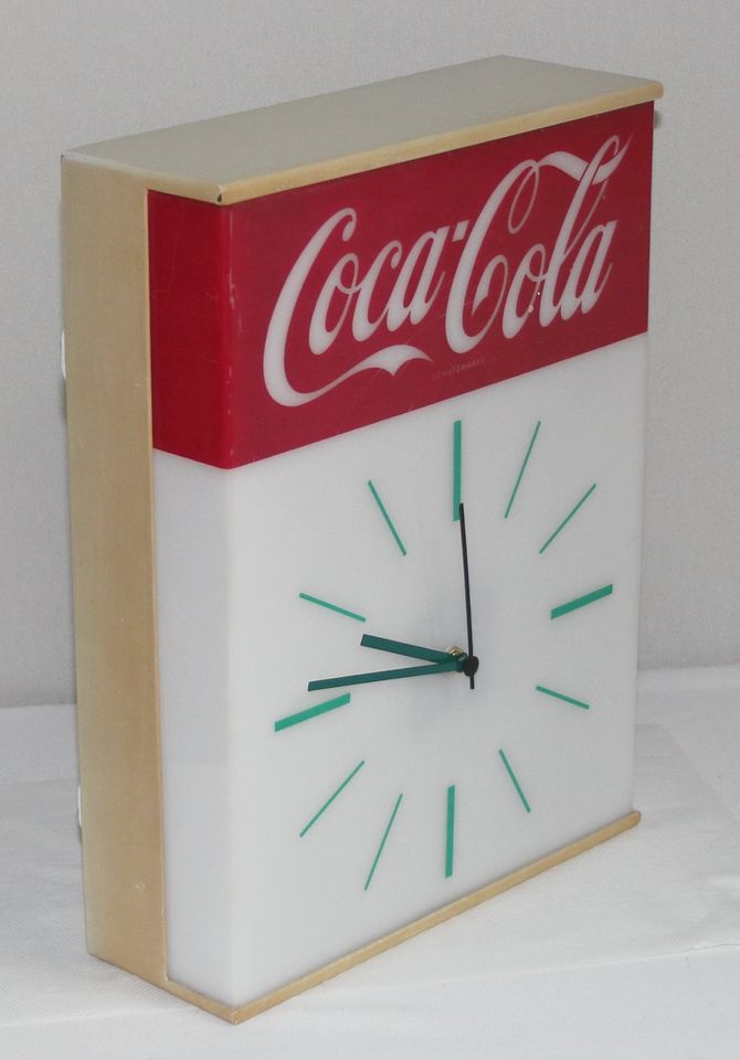 Coca-Cola Gaststättenuhr / Werbeuhr / Wanduhr in Dannstadt-Schauernheim