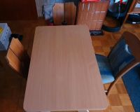 Tisch aus Holz aufklappbar mit 3 Stühlen Baden-Württemberg - Nusplingen Vorschau