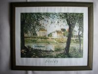 # Schönes großes Kunstdruck Wandbild-Gemälde #ALFRED SISLEY Niedersachsen - Rhauderfehn Vorschau