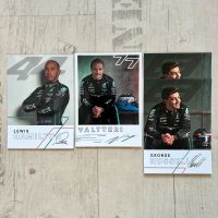 4 Autogramme Lewis Hamilton Valtteri Bottas George Russell Sachsen - Glauchau Vorschau
