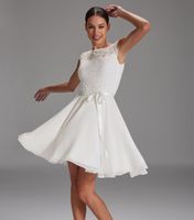 Swing Kleid Hochzeitskleid ivory 38 M Pailletten NP 130€ Nordrhein-Westfalen - Herdecke Vorschau