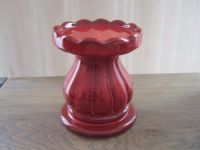 Kerzenhalter Keramik rot Stumpen alt Retro Vintage Deko Nordrhein-Westfalen - Gelsenkirchen Vorschau