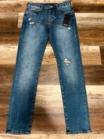 True Religion Blue Denim - Destroyed Slim-Fit Jeans W31/32 München - Moosach Vorschau