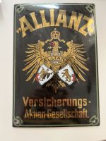 Allianz Versicherung Emaille Schild Frankfurt am Main - Sachsenhausen Vorschau