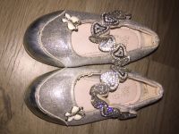 Baby Ballerinas Schuhe festlich Hochzeit Silber Größe 20 Glitzer Hamburg - Altona Vorschau