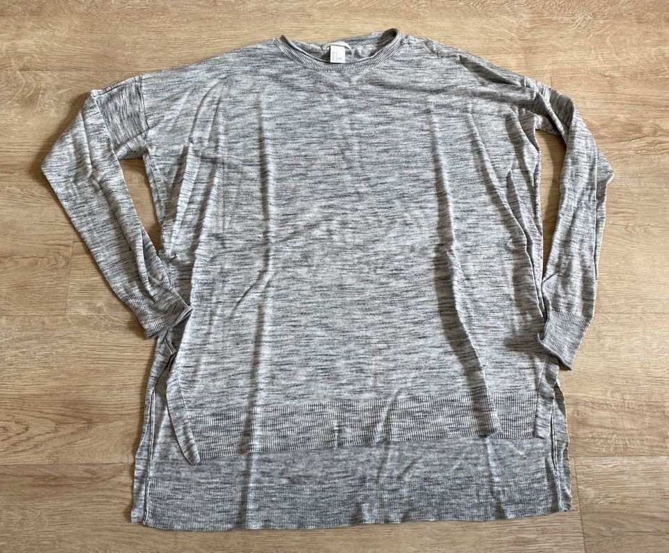 H&M Shirt Größe 36 S grau Langarmshirt Pulli in Syke