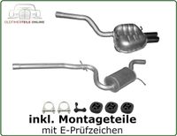 Auspuff Set für Skoda Octavia II 2.0 TDI RS Mitteltopf + Endtopf Dresden - Innere Altstadt Vorschau