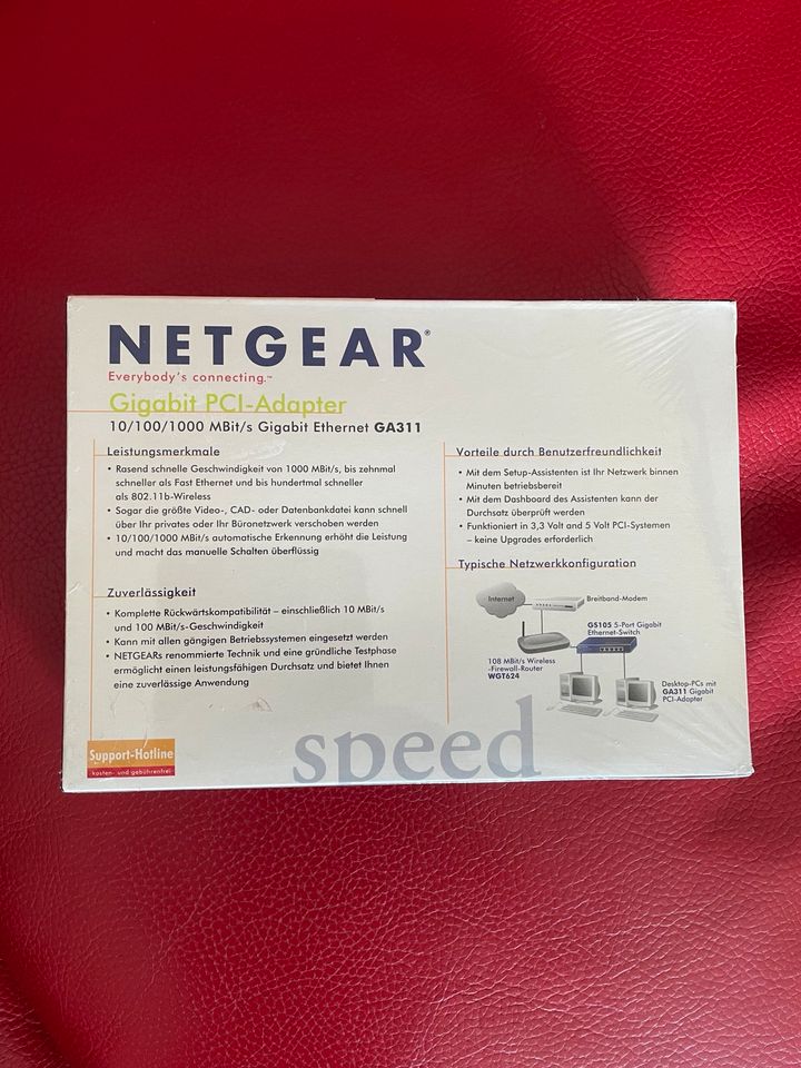 Netgear PCI Adapter GA 311 neu in Starnberg