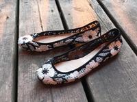 Emporio Armani Ballerinas Sommer Schuhe Sandalen weiß Stoff Schuh Bayern - Schillingsfürst Vorschau