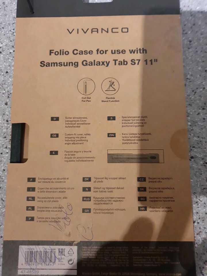 Folio Case Samsung Galaxy Tab S7, 11 Zoll, neu originalverpackt in Bechhofen